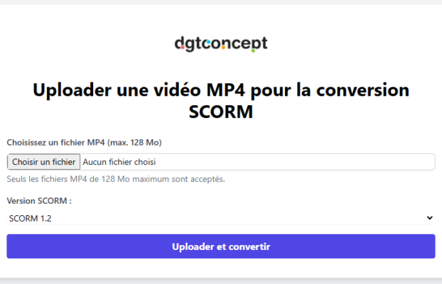 🎁 Convertisseur MP4 en SCORM GRATUIT 🚀