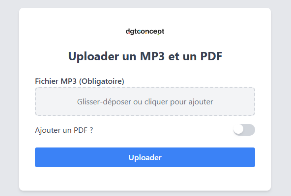 Convertissez facilement vos fichiers MP3 et PDF en SCORM